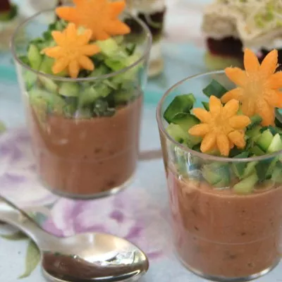 Verrine de houmous — 1